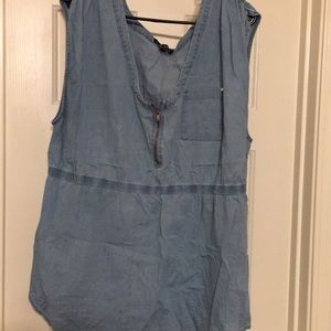 Denim tank